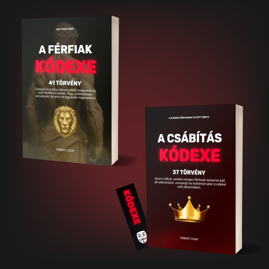 2 KÖNYVBŐL ÁLLÓ CSOMAG: A VONZALOM KÓDEXEI