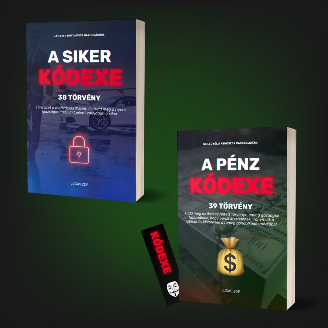 2 KÖNYVES CSOMAG: A MILLIÓS ELMÉK KÓDEXEI