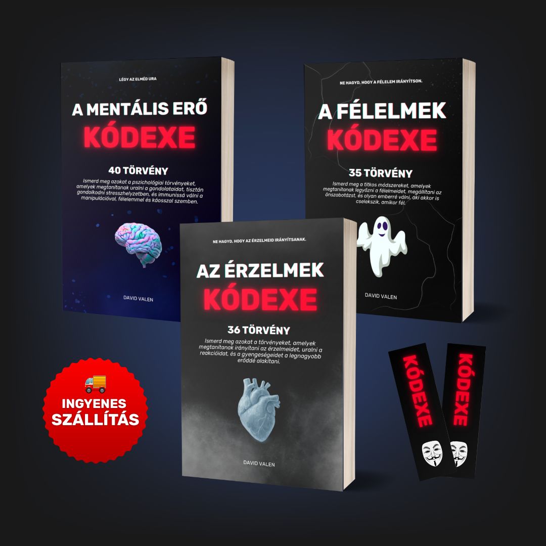 3 KÖNYVES CSOMAG: AZ ELMÉK KÓDEXEI