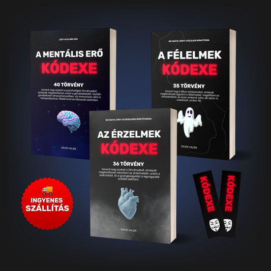 3 KÖNYVES CSOMAG: AZ ELMÉK KÓDEXEI