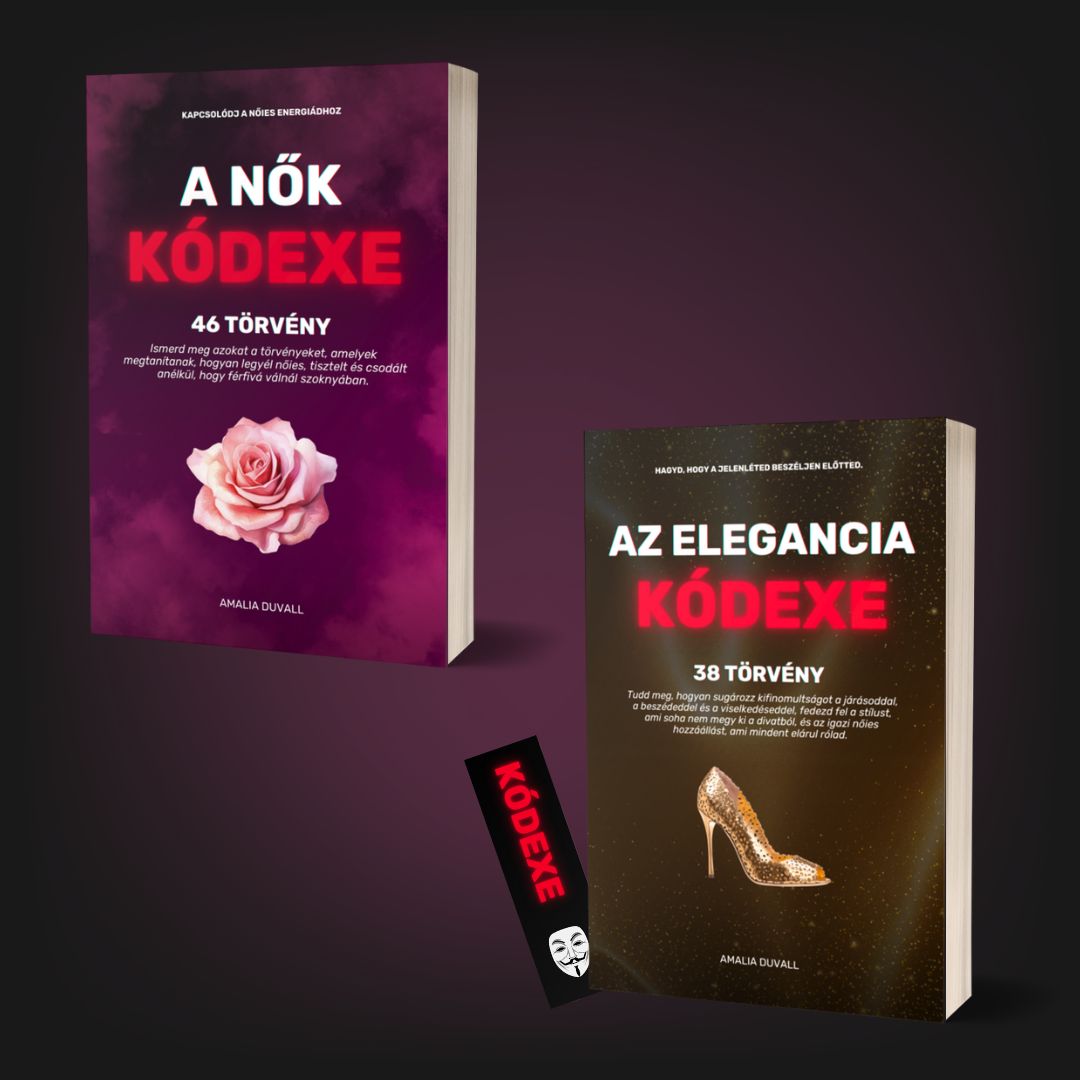 2 KÖNYVES CSOMAG: A KECSESSÉG KÓDEXEI