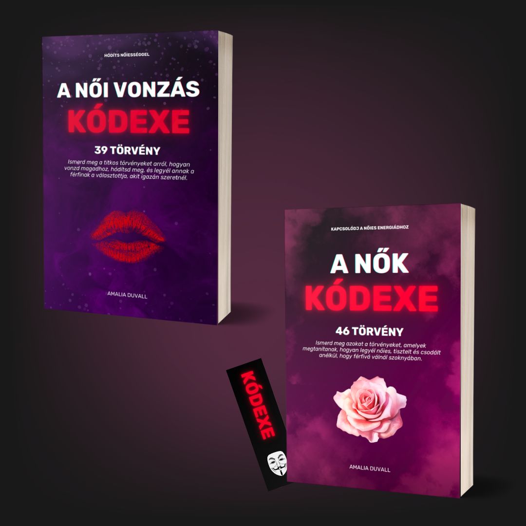 2 KÖNYVES CSOMAG: A NŐI ERŐ KÓDEXEI