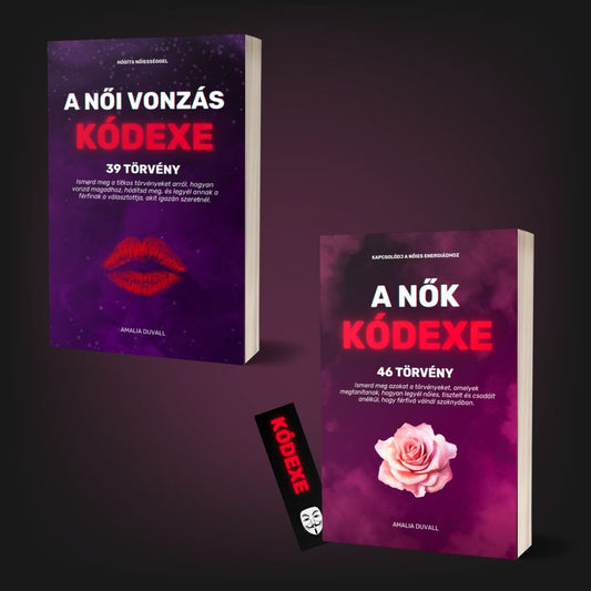 2 KÖNYVES CSOMAG: A NŐI ERŐ KÓDEXEI