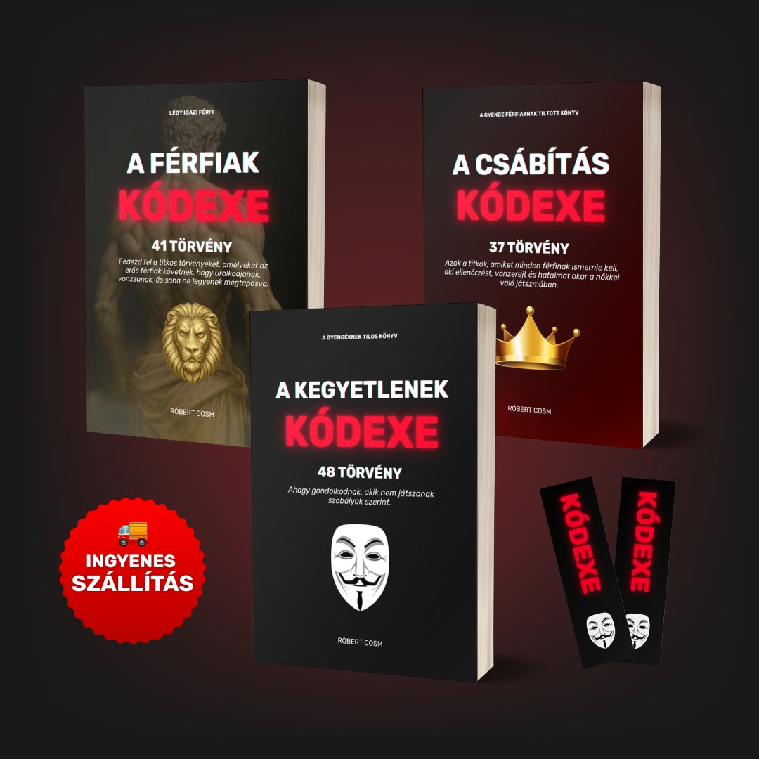 3 KÖNYVBŐL ÁLLÓ CSOMAG: A HATALOM KÓDEXEI