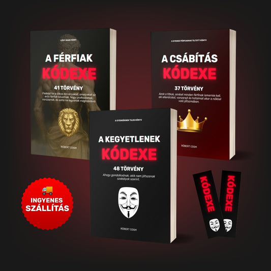 3 KÖNYVBŐL ÁLLÓ CSOMAG: A HATALOM KÓDEXEI